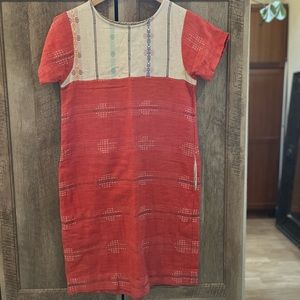 Ace & jig andie dress in flare, size small